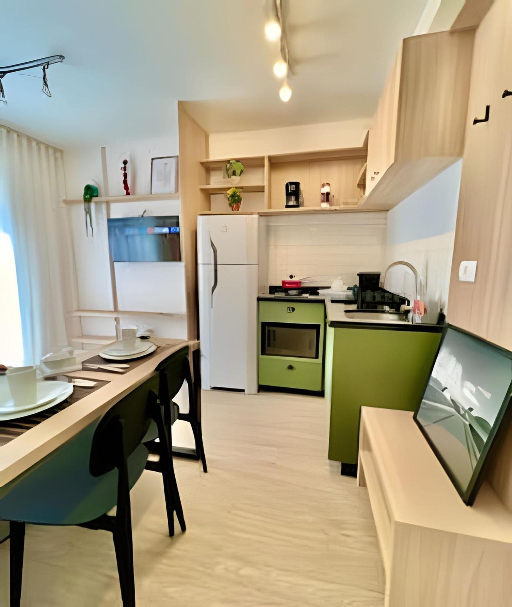 Garden, Espetacular Apto Com Ar Condicionado Apartamento